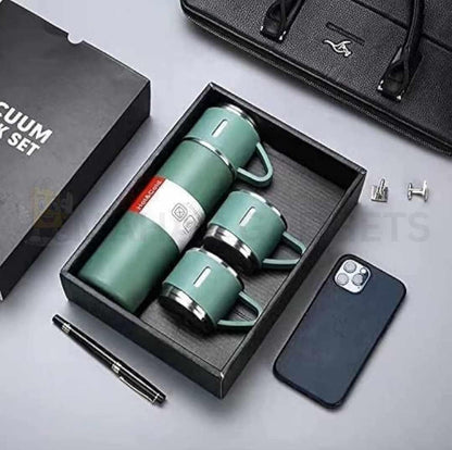 Mens 3 pcs stainless steel jewelry set