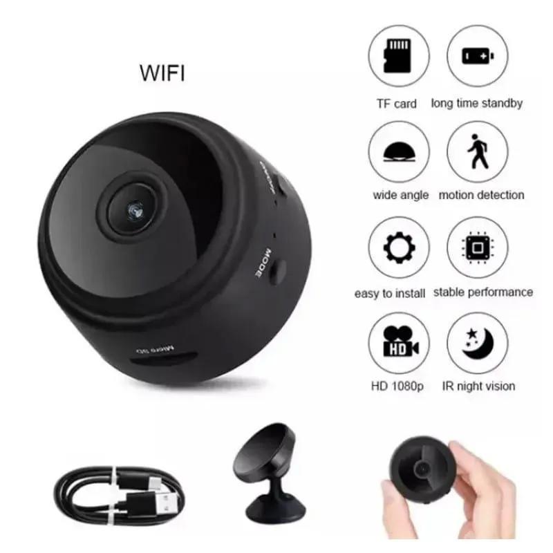 Mini wifi camera HD 1080p night vision mobile monitor