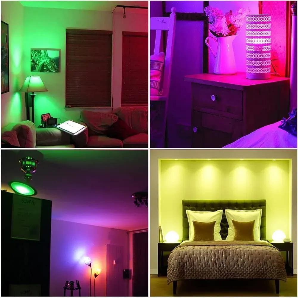blutooth led bulb with RGB light speaker 12W