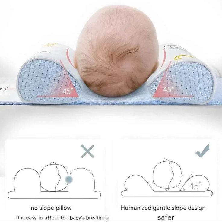baby head shaping pillow